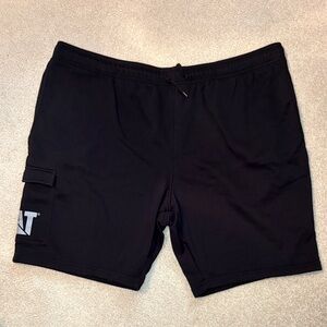 CAT Men's Black fleece shorts